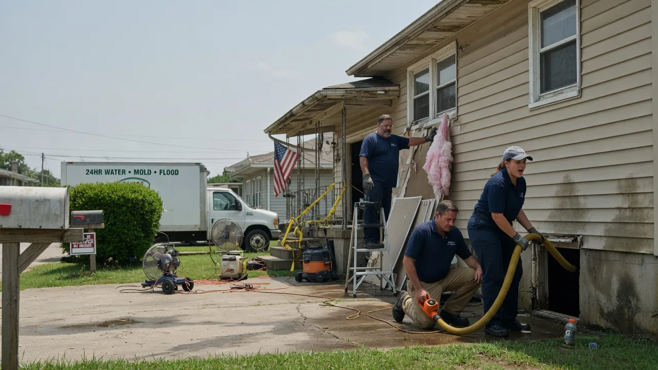 Water Damage Repair in Carrollton, AL near me
